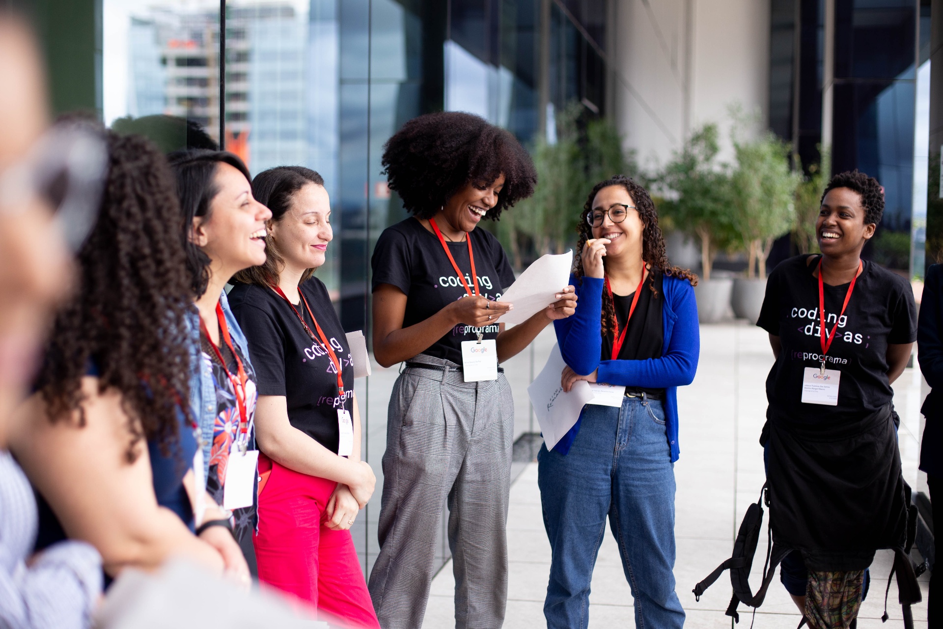 reprograma alumnae and partners meeting at Google